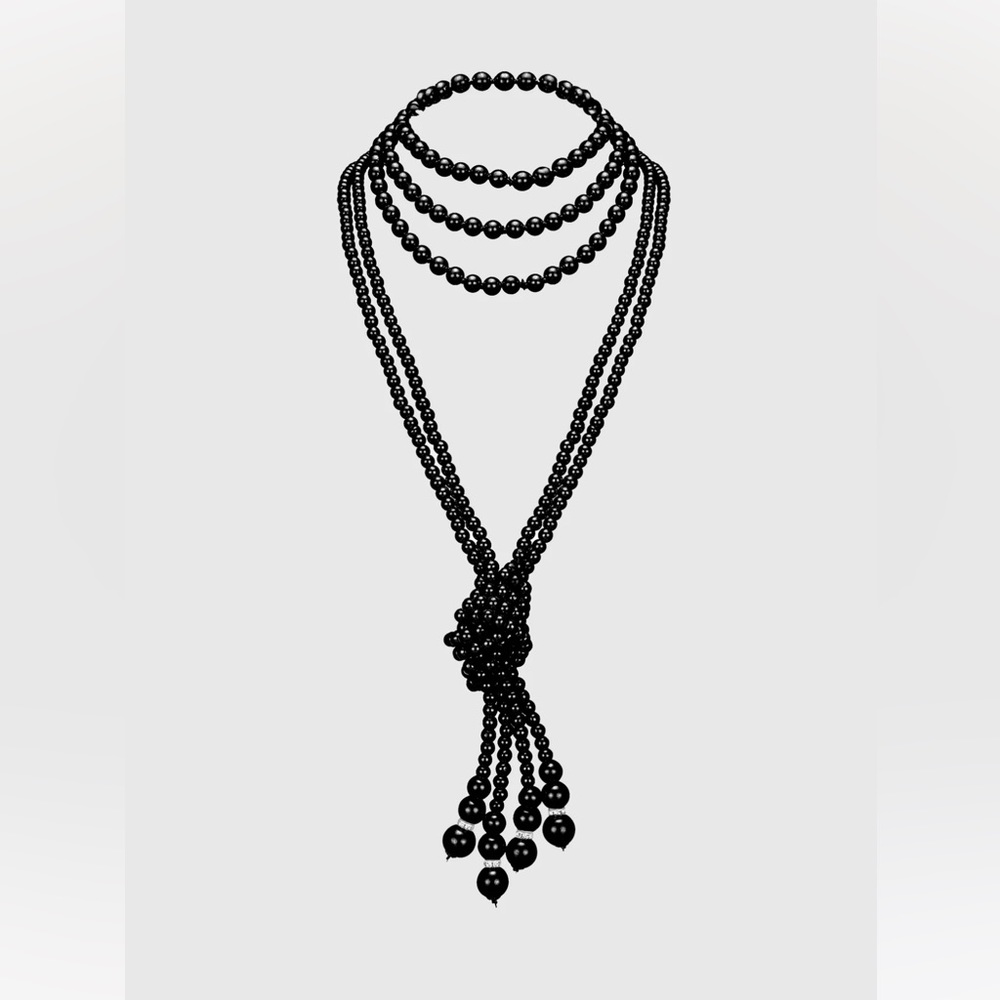 Babeyond Exclusively Luxury Knotted Pearl Necklace